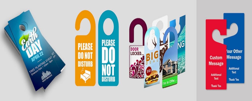 Make Marketing Tools Feasible in the Form of Door Hangers